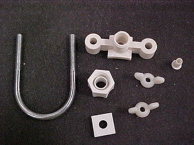 Part #7079791, Clamp (White) / 6.50 x 6.00 x 6.00