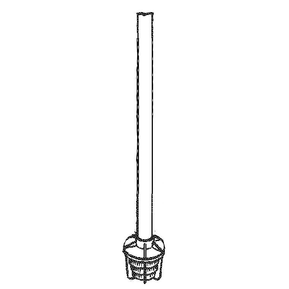 Part #7105047, Water Softener Distributor, Lower (Replaces 7066497, 7084518, 7085580, 7089055, 7089788) / 4.69 x 4.94 x 53.75