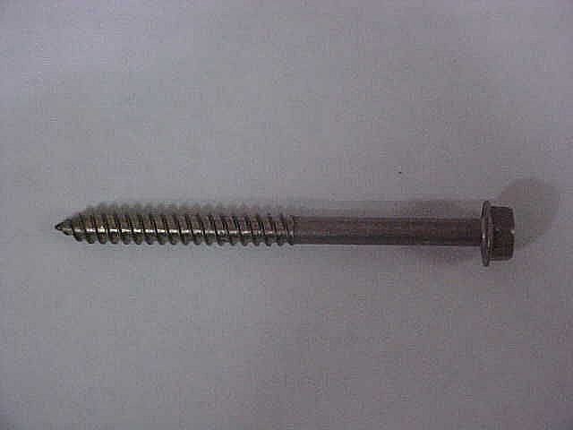Part #7172997, Whirlpool Water Softener Screw, 10 X 2-5/8-In / 9.00 x 6.00 x 0.25