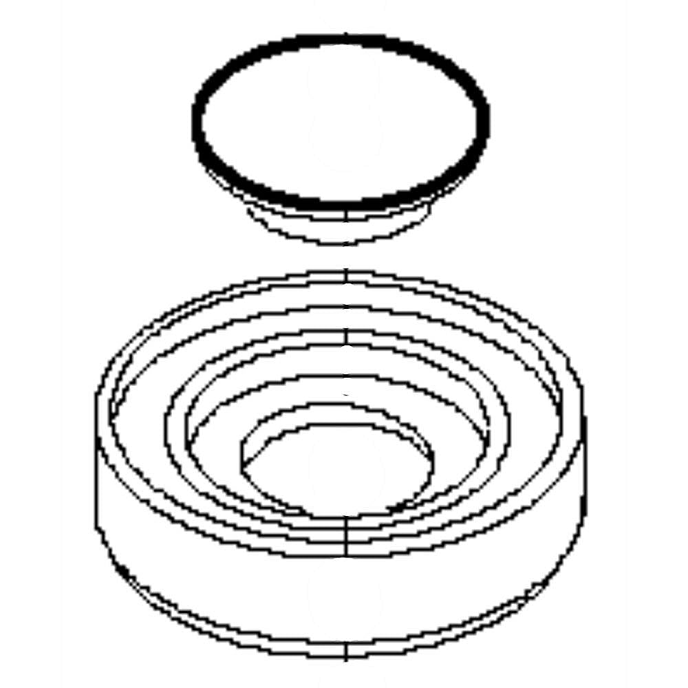 Part #7234325, Reverse Osmosis System Plunger And Spacer / 9.00 x 6.00 x 0.25