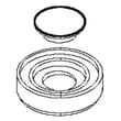Reverse Osmosis System Plunger And Spacer for Kenmore 625385720 - Part 7234325