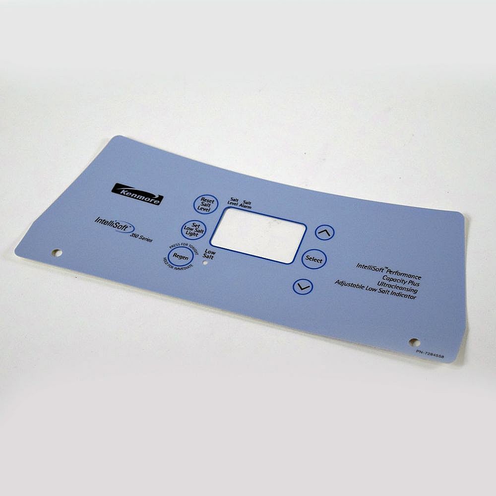 Kenmore Part #7284558, Decal | 13.00 x 10.00 x 0.25