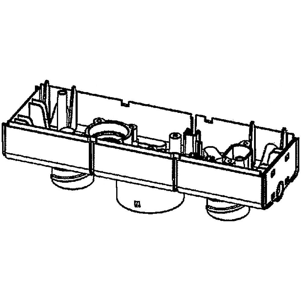 Part #7285368, Kenmore Reverse Osmosis System Manifold Assembly