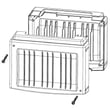 Reverse Osmosis System Filter Cover Assembly 7328467