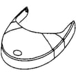 Salt Lid for Kenmore Elite 625385200 - Part 7330600