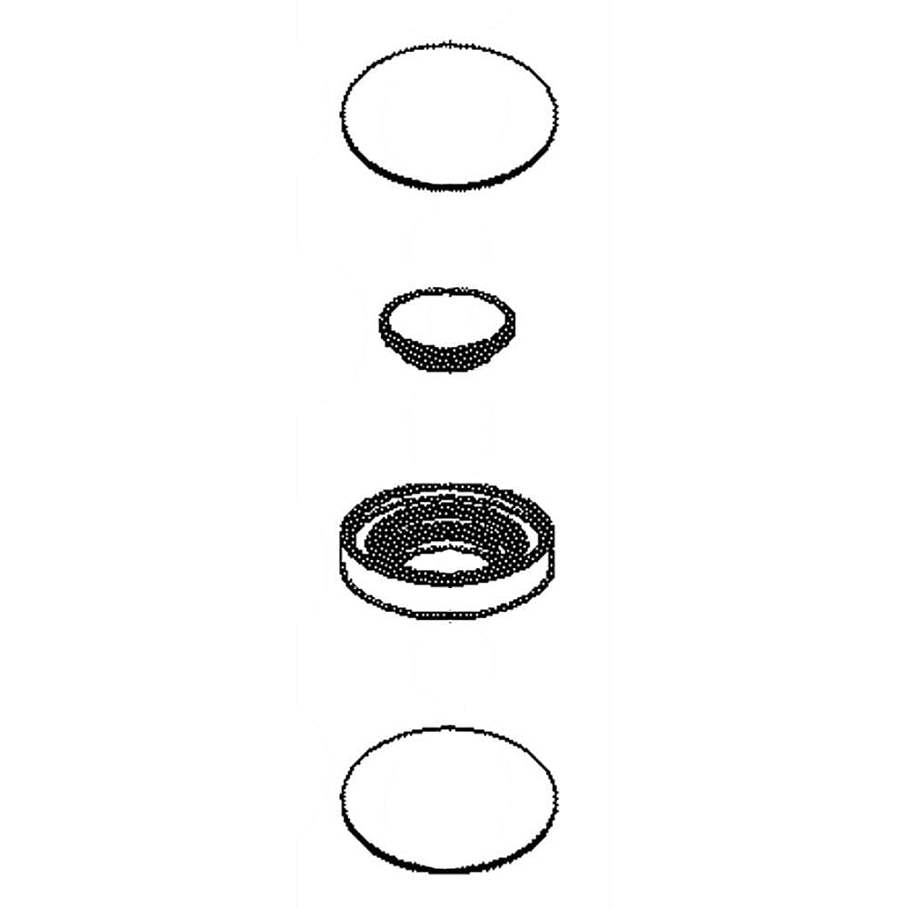Part #7333179, Kenmore Reverse Osmosis System Diaphragm Kit / 1.50 x 0.25 x 1.50