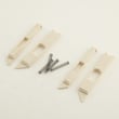 Storm Door Sliding Window Latch Kit (almond) DPP6821