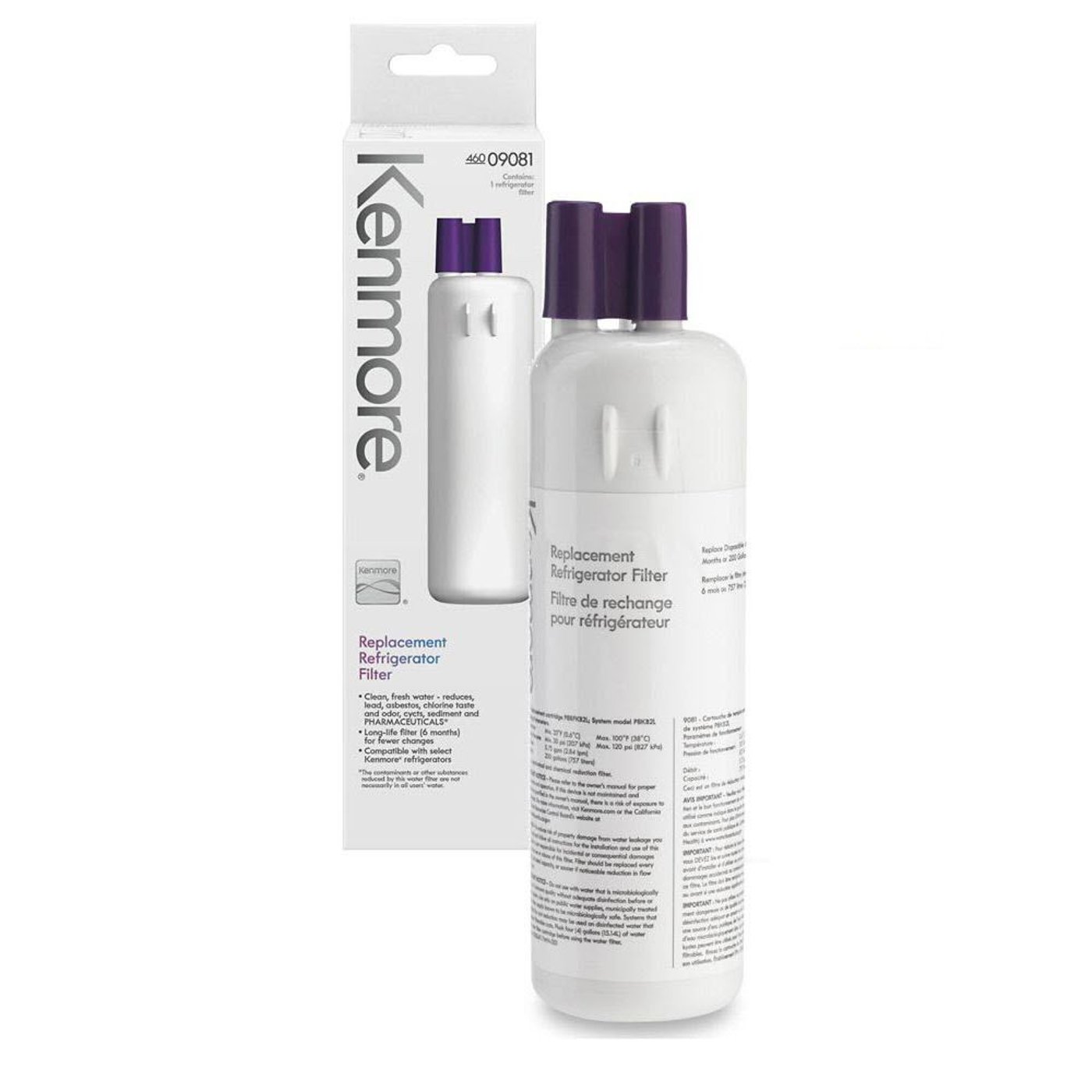 Genuine Kenmore Refrigerator Water Filter 9081 parts Sears PartsDirect