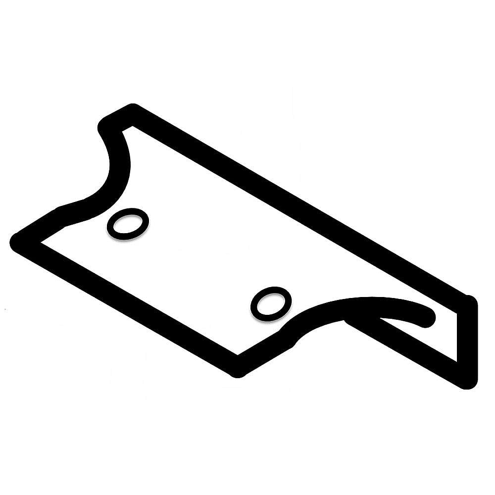 Part #w11401472, Refrigerator Door Stop (Gray) / 11.00 x 11.00 x 11.00