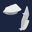 Refrigerator Door Hinge for Kenmore 1069705631 - Part WP1118001