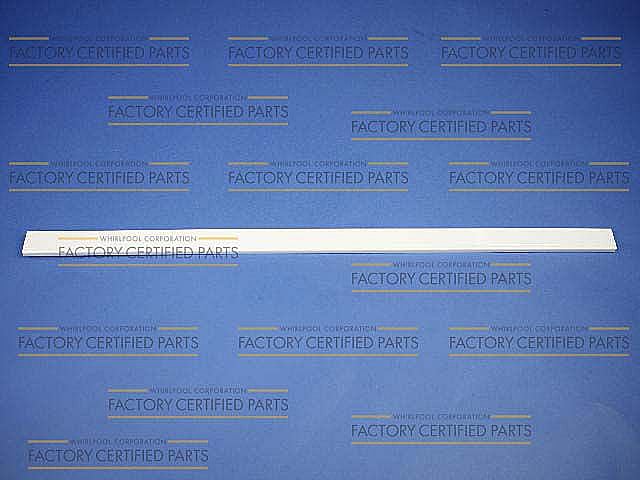Part #wp1122671, Refrigerator Freezer Door Shelf Rail | 3.44 x 2.82 x 30.94