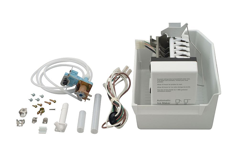 Part #1129316, Amana Refrigerator Ice Maker (Replaces 1018, 1127599, 1129303, 1129318, 2155184, 2155188, 2155468, / 13.82 x 10.13 x 10.94