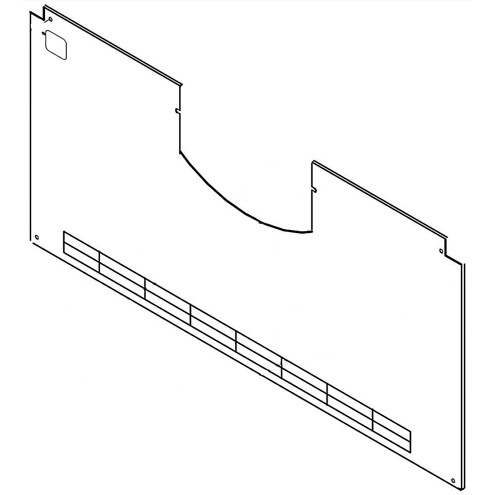 Part #12226119, Refrigerator Evaporator Cover / 30.00 x 0.10 x 14.00