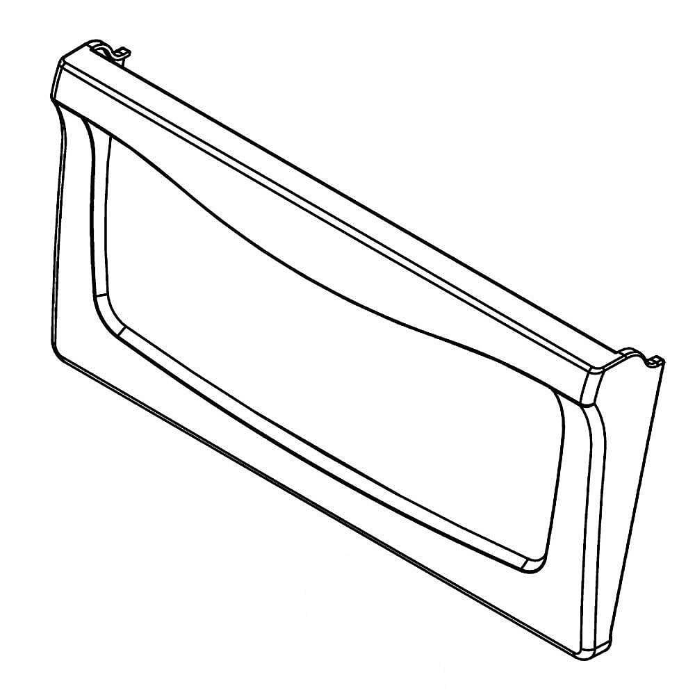 Part #12643702, Refrigerator Crisper Drawer Front / 2.00 x 7.00 x 14.00