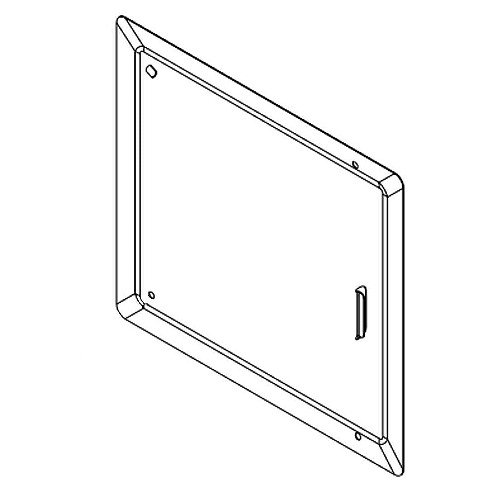 Part #12961602, Refrigerator Electronic Control Board Cover / 10.25 x 9.25 x 0.10