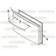 Refrigerator Freezer Door for Maytag 7MI2569VEM1 - Part 12977816SQ