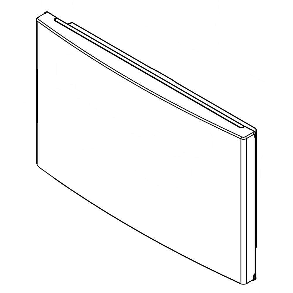 Refrigerator Freezer Door Assembly (Sparkle Steel)