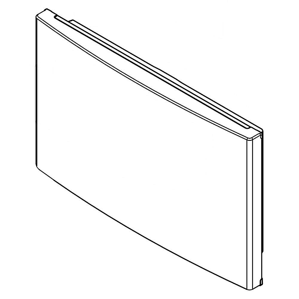 Part #12977863Sq, Refrigerator Freezer Door Assembly (Stainless) / 40.00 x 28.00 x 10.50