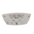 Refrigerator Dispenser Control Overlay (white) for Amana AFI2538AEB4 - Part 13035901W