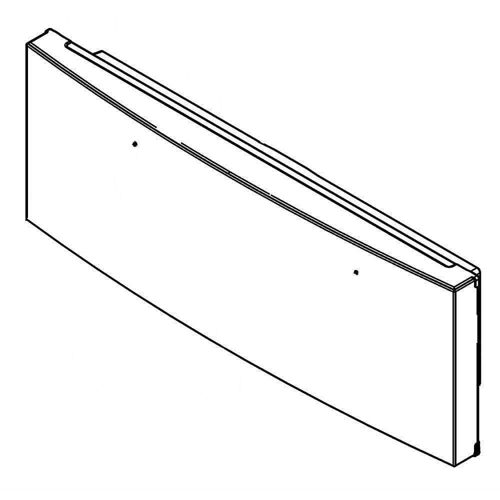 Part #13107112Bq, Refrigerator Door Assembly (Black) / 40.25 x 14.50 x 10.00