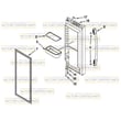 Refrigerator Door for Whirlpool GI0FSAXVY03 - Part 13107811SQ