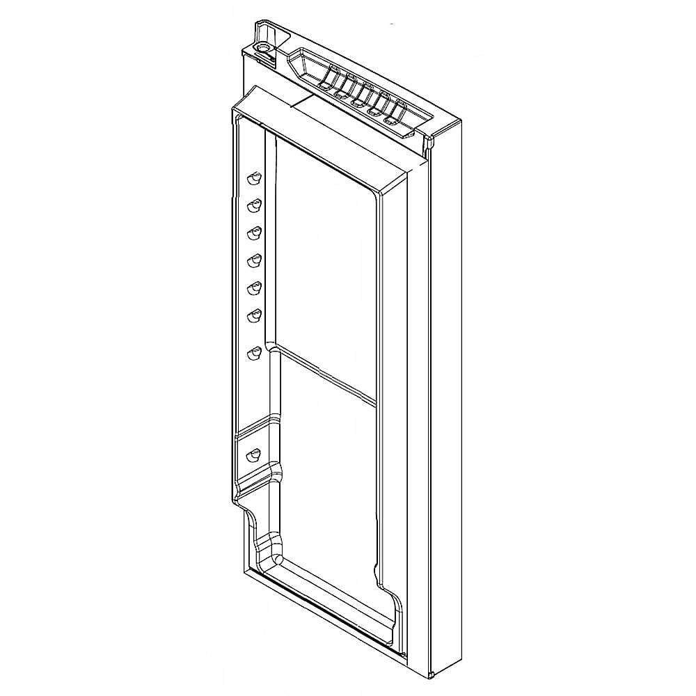 Part #13107855Wq, Refrigerator Door Assembly, Right (White) / 48.00 x 21.50 x 10.50