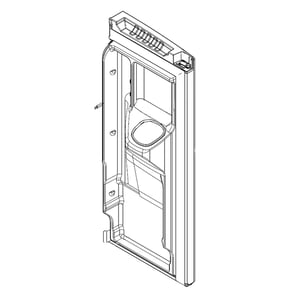 Refrigerator Door Assembly, Left (stainless) 13107893SQ