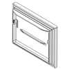 Refrigerator Freezer Door Assembly (black) 13109220BQ