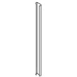 Refrigerator Trim Cover for KitchenAid KBLP36MHT01 - Part 2006324