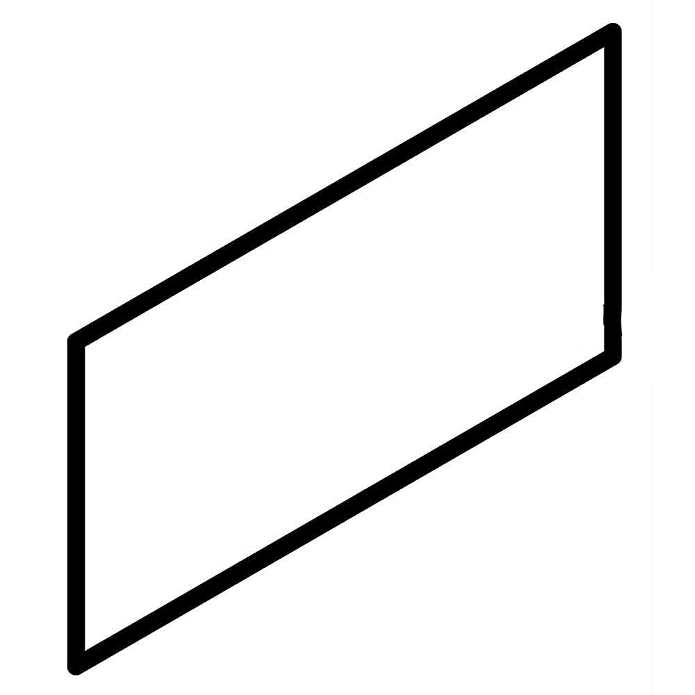 Part #2172940, Refrigerator Window / 0.50 x 2.12 x 0.12