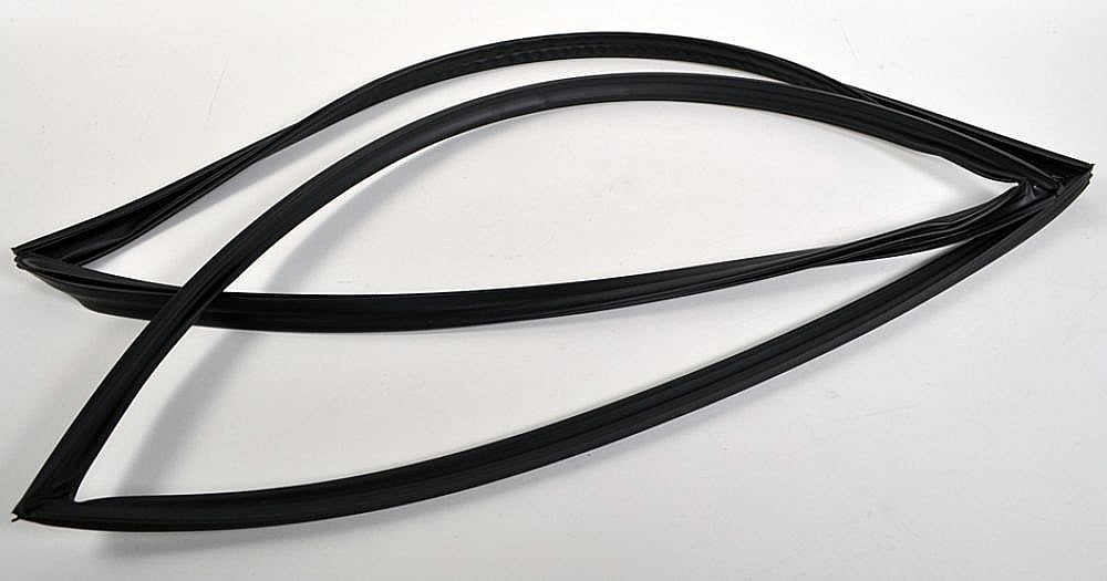 Part #2177311, Whirlpool Refrigerator Door Gasket (Black) (Replaces 2171392, 2202882, W11406604) / 49.00 x 34.50 x 1.50