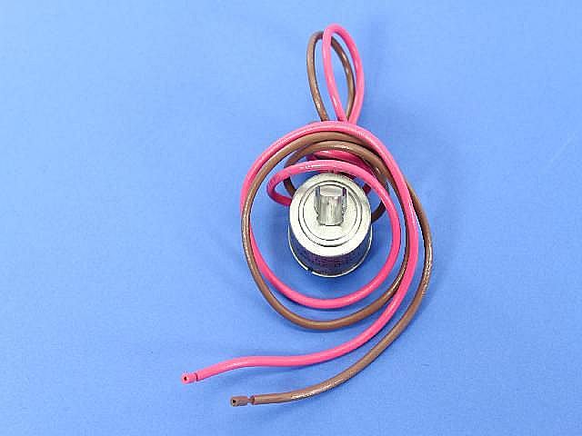 Photo of GE Part #wp2182381, Refrigerator Defrost Bi-Metal Thermostat | 3.00 x 2.37 x 1.37 from Repair Parts Direct