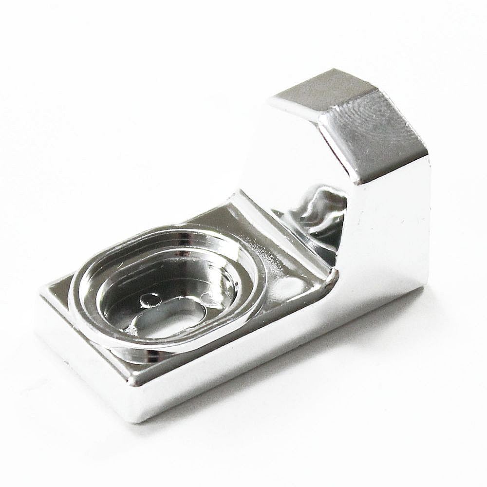 Photo of GE Part #wp2183139, Refrigerator Door Handle End Cap | 0.80 x 0.80 x 1.60 from Repair Parts Direct