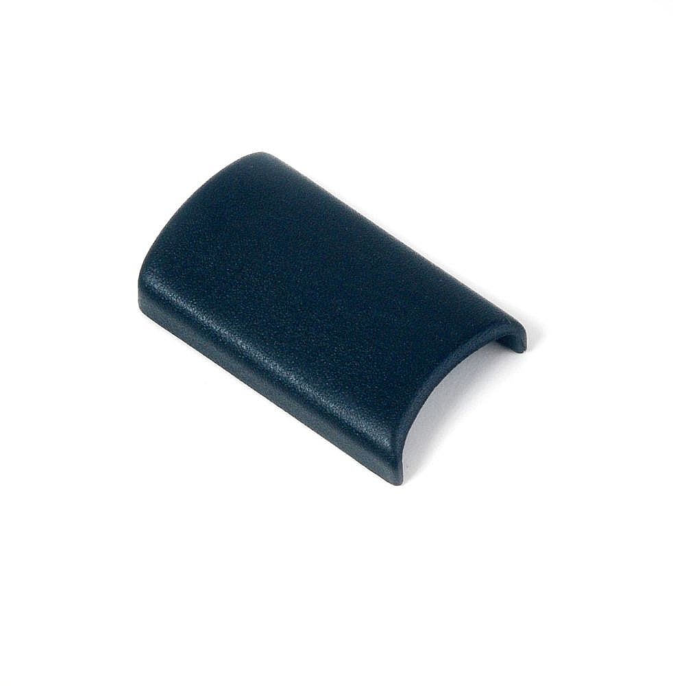 Part #wp2194272B, Refrigerator Door Handle End Cap (Black) / 2.00 x 1.25 x 0.25