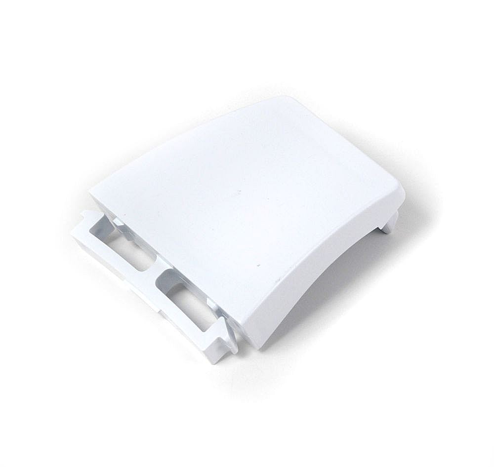 Part #wp2196100, Refrigerator Freezer Door Shelf Rail End Cap (Replaces 2196100) / 3.12 x 2.62 x 1.12