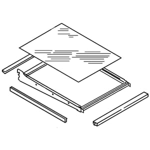 Refrigerator Shelf Assembly 2201111