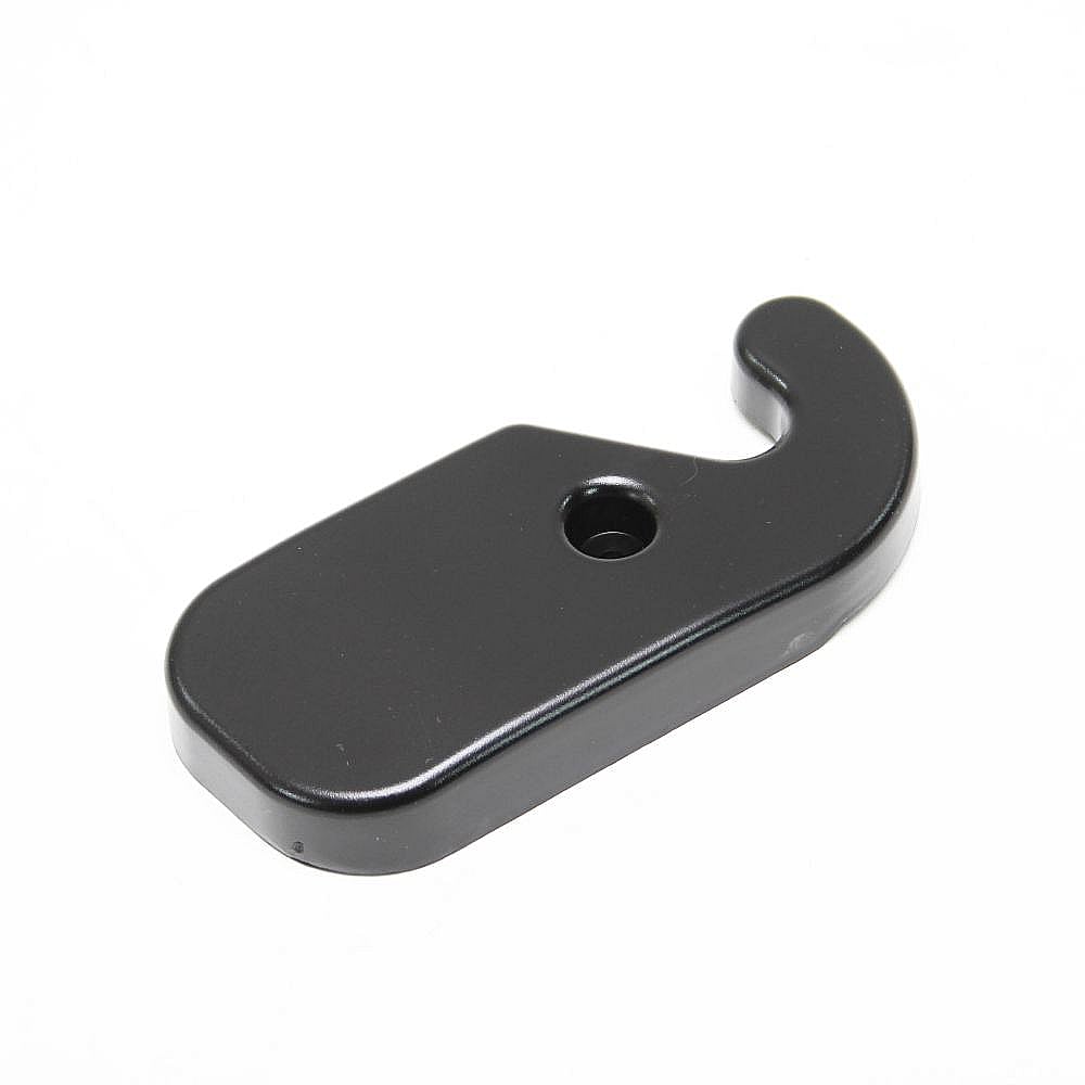 Part #wp2203408B, Refrigerator Door Hinge Cover (Black) / 5.87 x 2.50 x 0.87