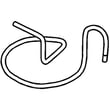 Bauknecht Refrigerator Discharge Tubing for KitchenAid KTRC19KKBL00 - Part 2205533