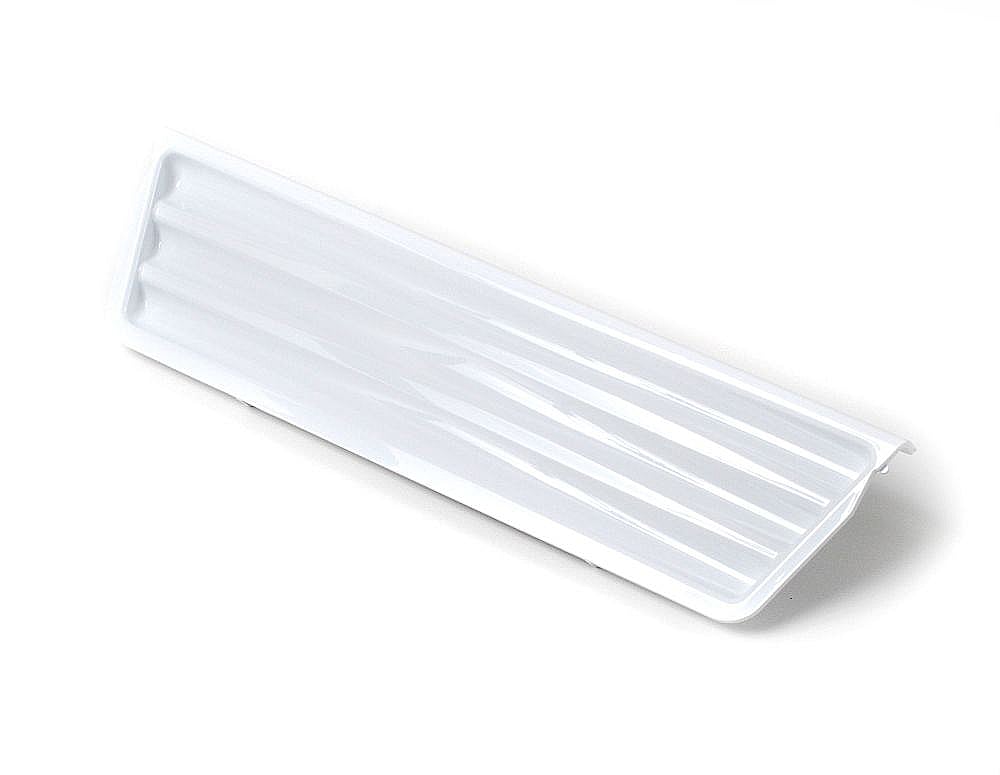 Part #wp2206670W, Refrigerator Dispenser Overflow Grille (Replaces 2206670W) / 10.12 x 2.62 x 0.62