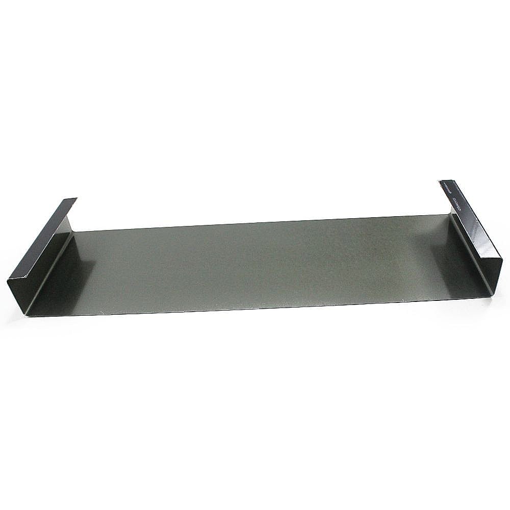 Part #2208382B, Ice Maker Lower Panel Wrap (Black) / 17.38 x 6.00 x 2.00