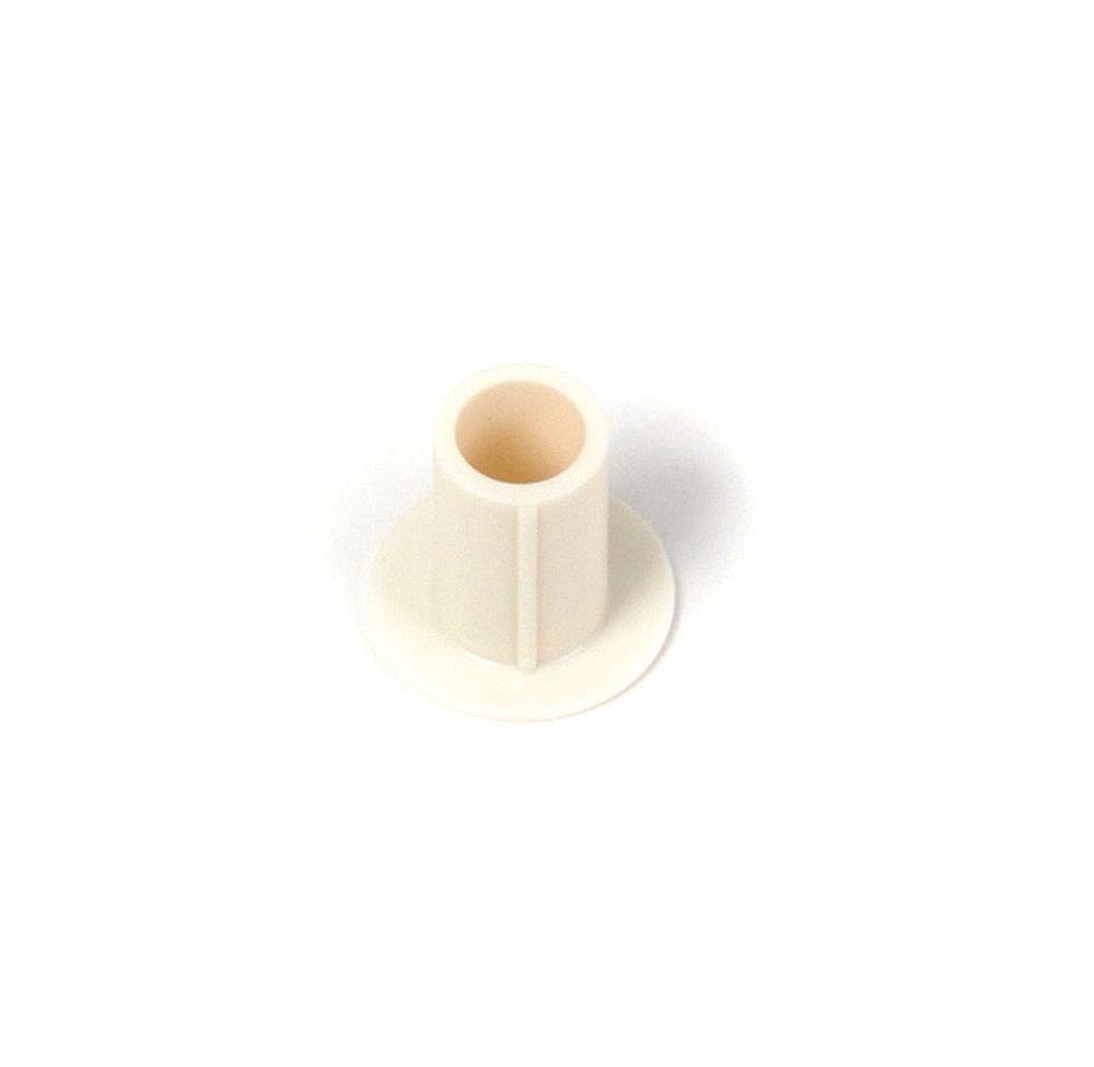 Photo of GE Part #wp2212649, Refrigerator Door Hole Plug (Bisque) | 0.75 x 0.75 x 0.62 from Repair Parts Direct