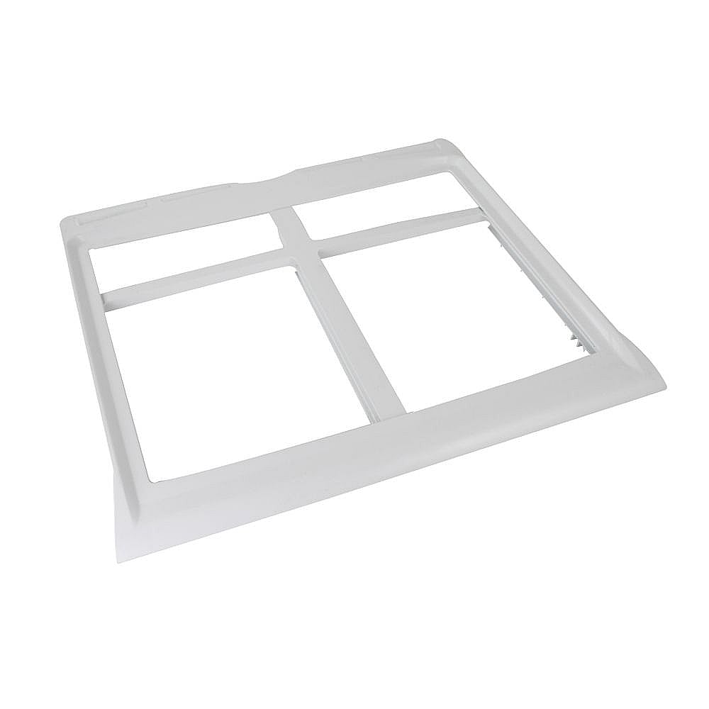 Part #wp2222031, Whirlpool Refrigerator Crisper Drawer Cover Frame / 24.50 x 3.19 x 26.94
