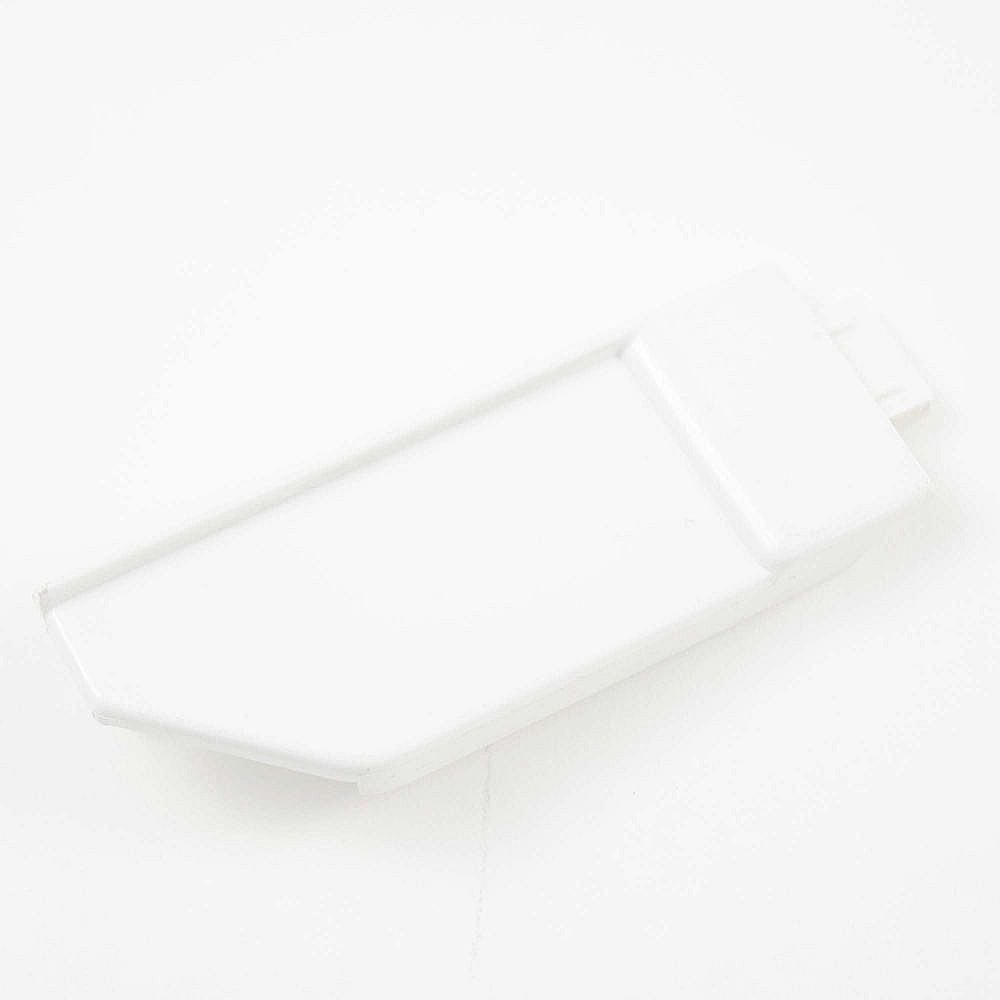 Part #2223285, Refrigerator Snack Pan Corner Cap, Left / 3.25 x 1.12 x 0.25