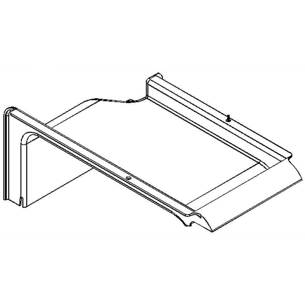 Kenmore Part #2223303, Air Duct | 9.00 x 6.00 x 1.00