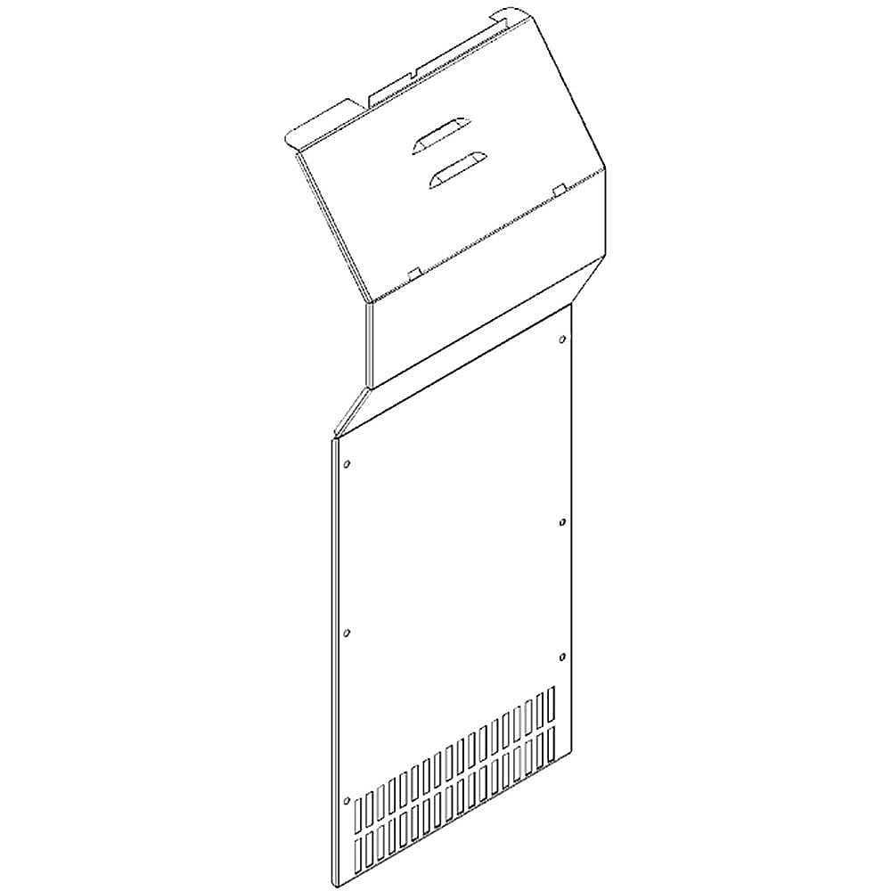 Part #2223413, Refrigerator Evaporator Cover / 36.00 x 13.00 x 1.00