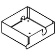 Refrigerator Housing for KitchenAid KSCS25FTSS02 - Part 2223703