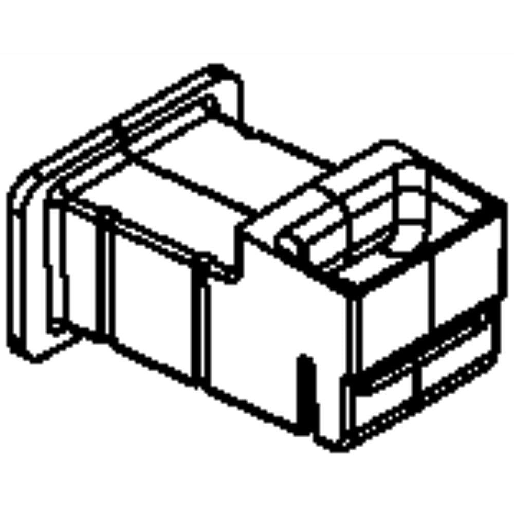 Part #2252831, Amana Refrigerator Air Duct / 3.00 x 1.00 x 1.00