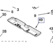 Refrigerator Drain Pan for KitchenAid K2TLEFFWMS01 - Part WP2254574