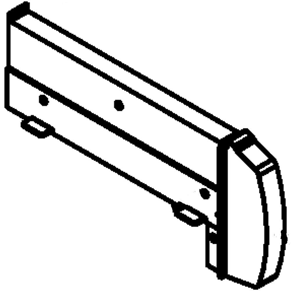 Part #2256243, Refrigerator Track / 5.50 x 0.05 x 12.80
