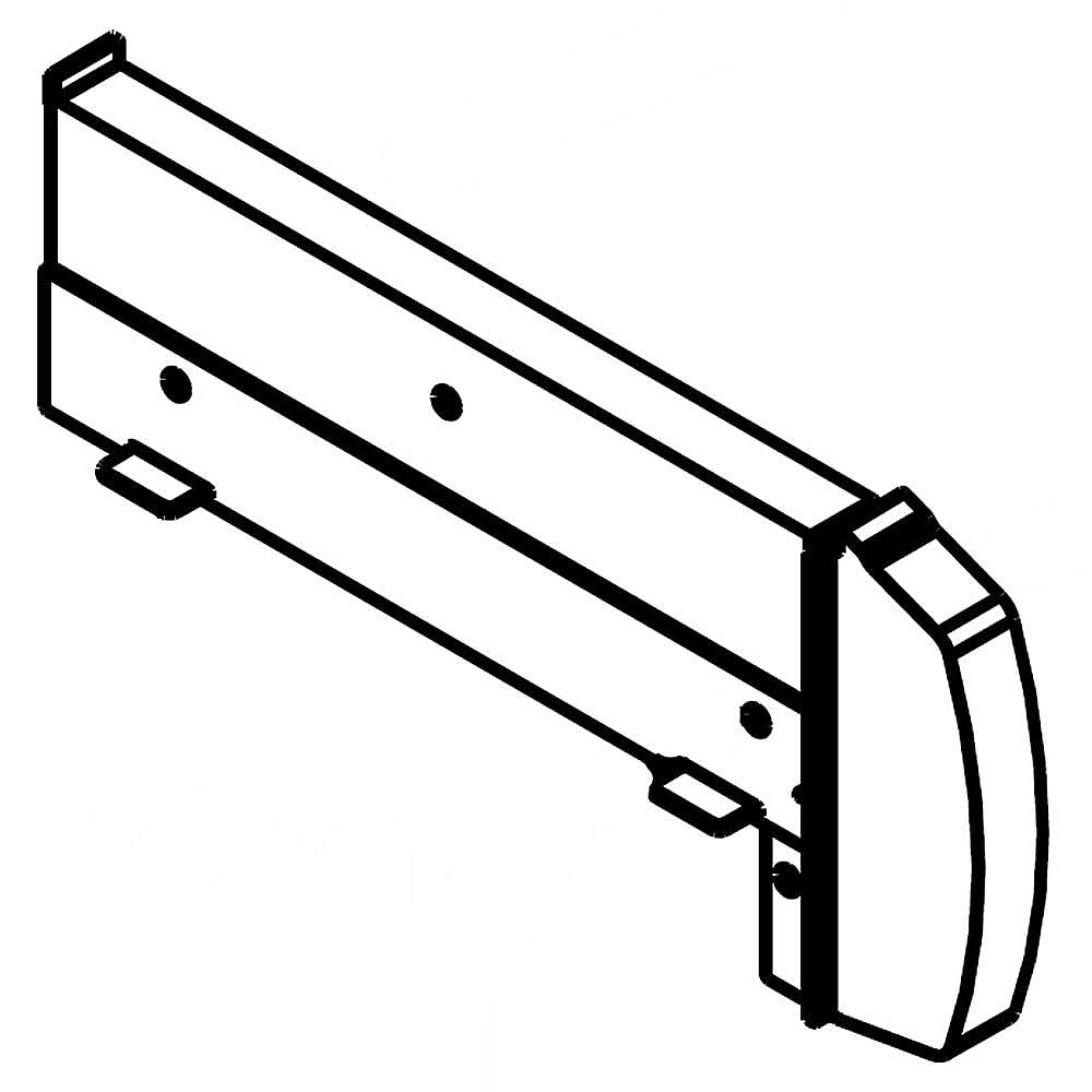 Part #2256244, Refrigerator Track / 13.00 x 6.00 x 1.50